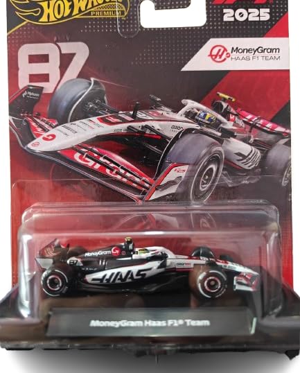 ミニカー Haas VF-25 MoneyGram Haas F1 Team 2025 Funtique HW Premium F1 2025 MoneyGram Haas F1 Team #87 Die-Cast